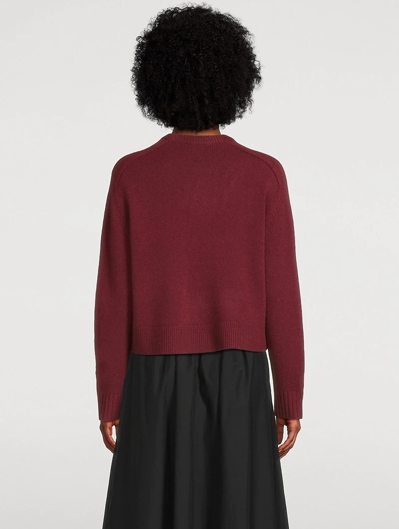 Bouclé Cashmere Sweater