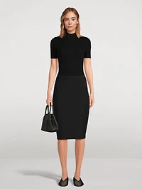Good Wool Pencil Skirt
