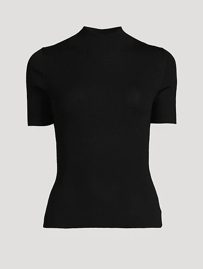 Leenda Regal Wool Mockneck Sweater
