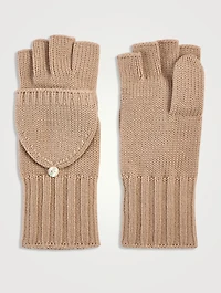 Wool Foldover Mittens