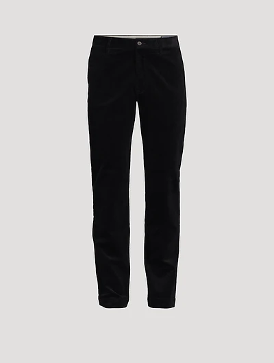Corduroy Stretch Slim-Fit Pants