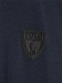 Wool Hybrid Zip Sweater
