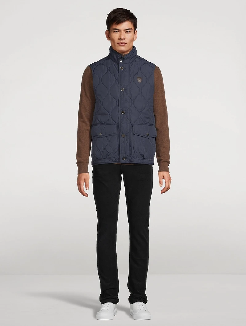Quilted Utility Vest