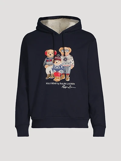 Polo Bear Family Fleece Hoodie