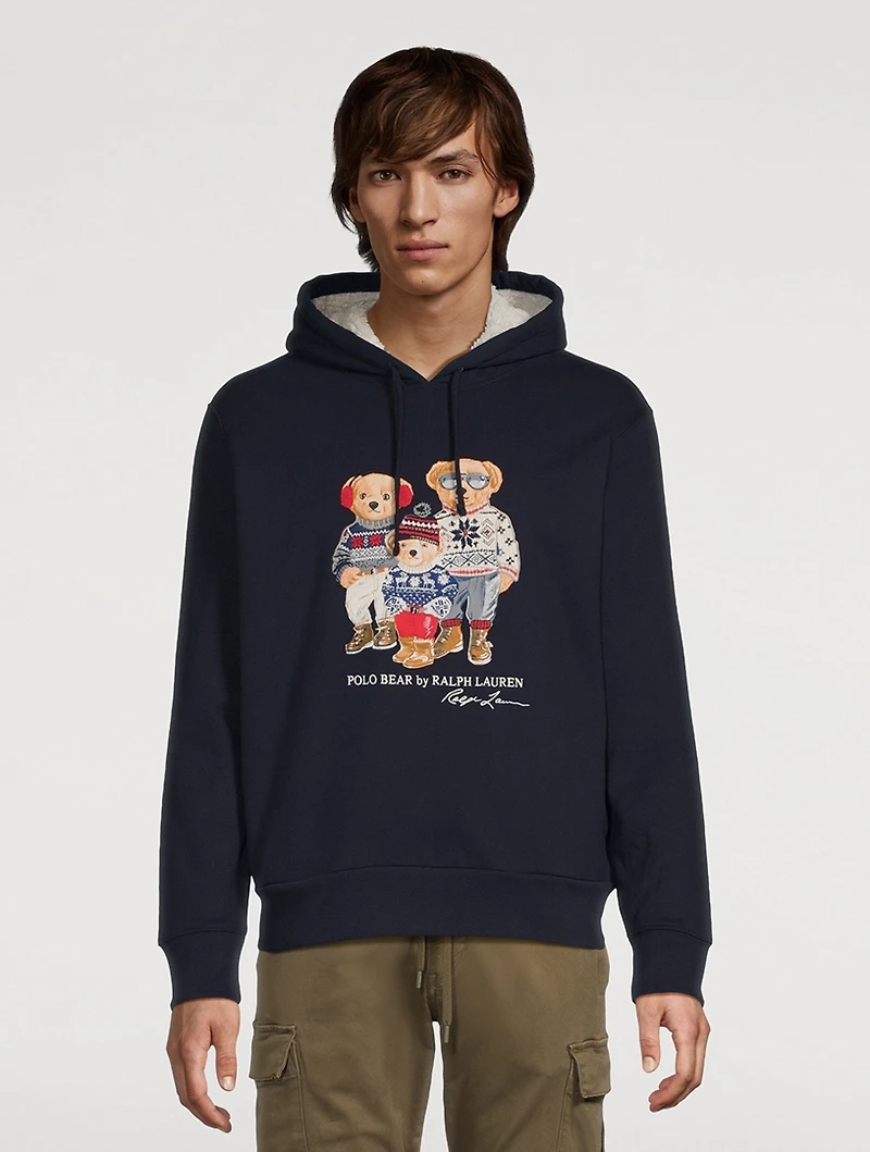 Polo Bear Family Fleece Hoodie