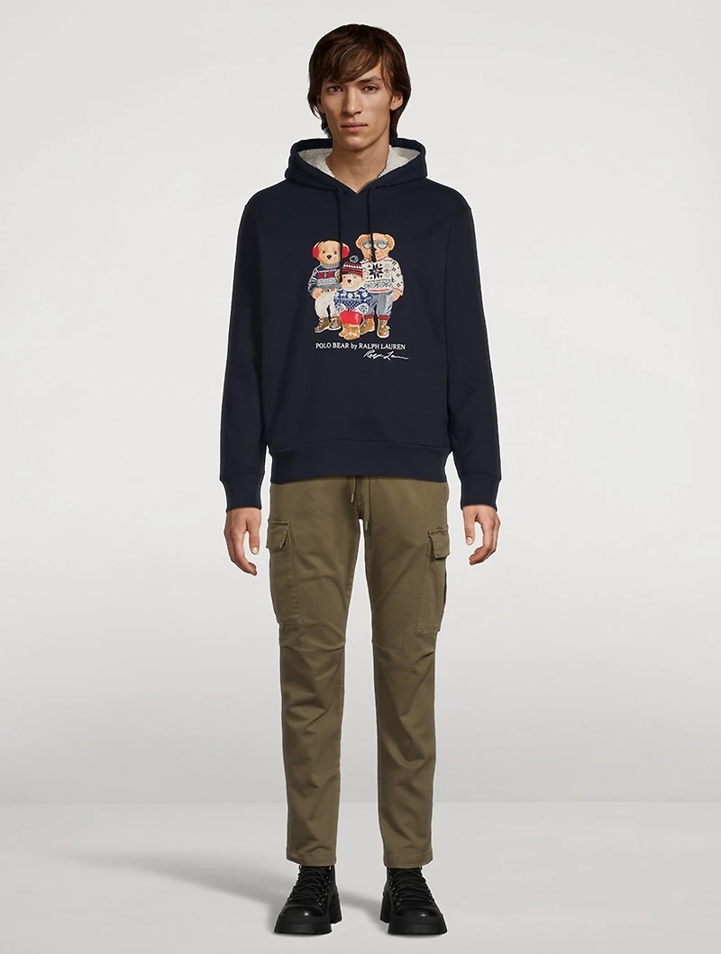 Polo Bear Family Fleece Hoodie