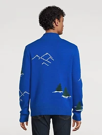 Polo Bear Family Jacquard Wool Sweater