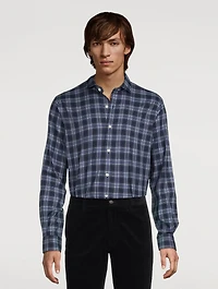 Sport Shirt Plaid Print