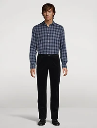 Sport Shirt Plaid Print