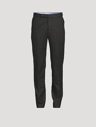 Wool Flannel Trousers
