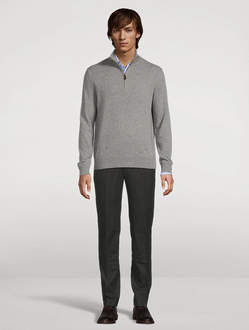 Wool Flannel Trousers