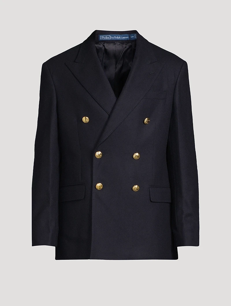 Polo Tailored Wool Flannel Sport Coat