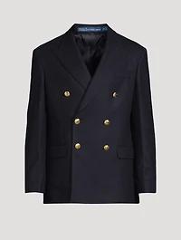 Polo Tailored Wool Flannel Sport Coat