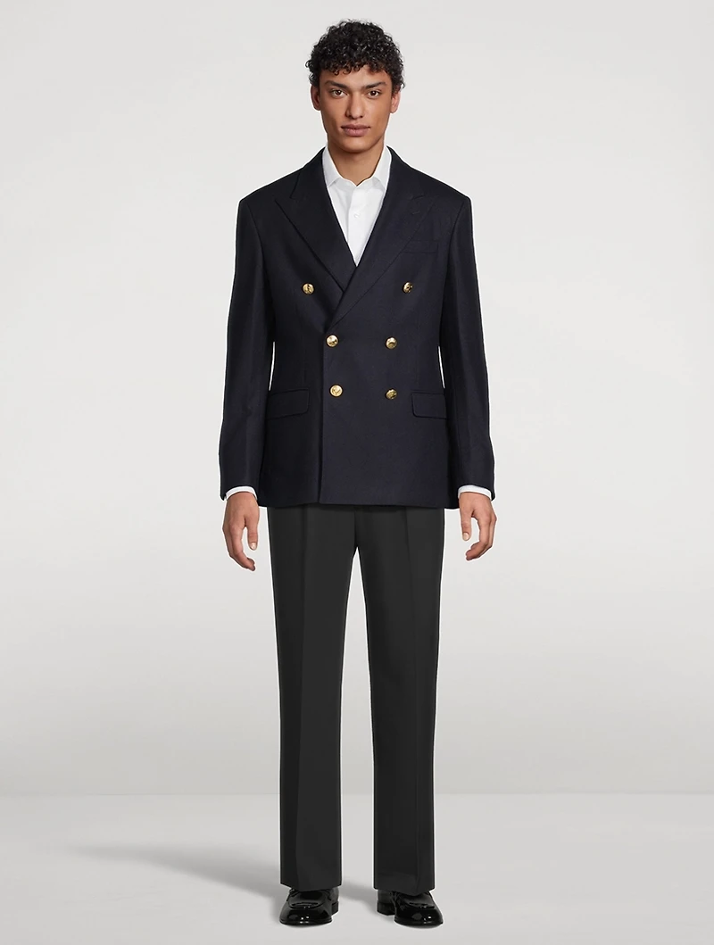 Polo Tailored Wool Flannel Sport Coat