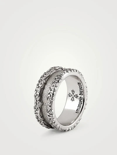 Arabesque Double Band Ring