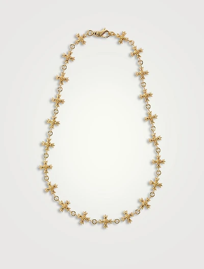 Gold Multi-Crest Necklace