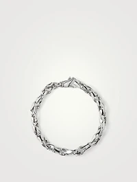 Hammered Chain Bracelet