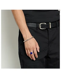 Hammered Chain Bracelet