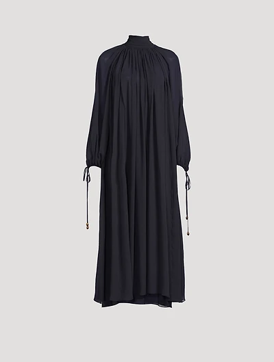 Silk Georgette Maxi Dress