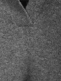Neela Cashmere Polo Sweater