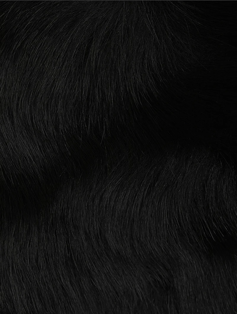 Silky Shearling Collar