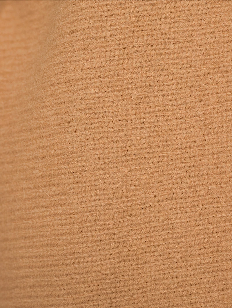 Triangle Wool And Cashmere Scarf