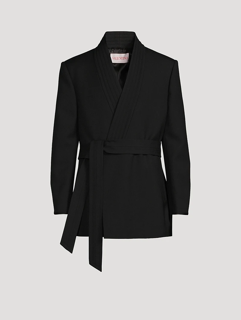 Wool Kimono Jacket