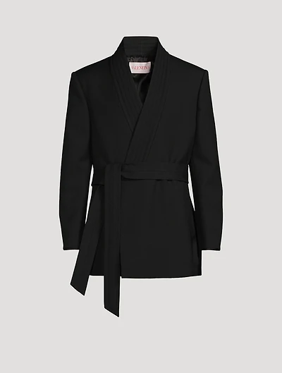 Wool Kimono Jacket