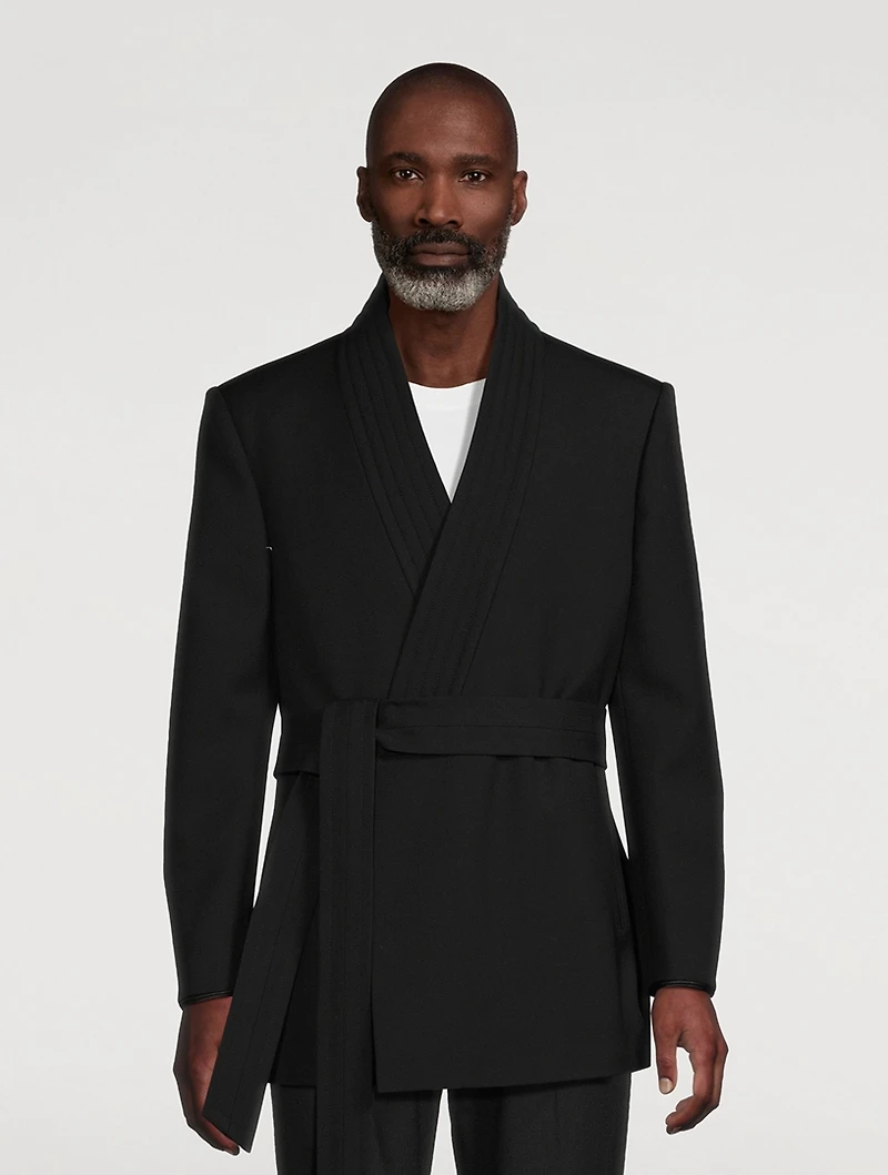 Wool Kimono Jacket