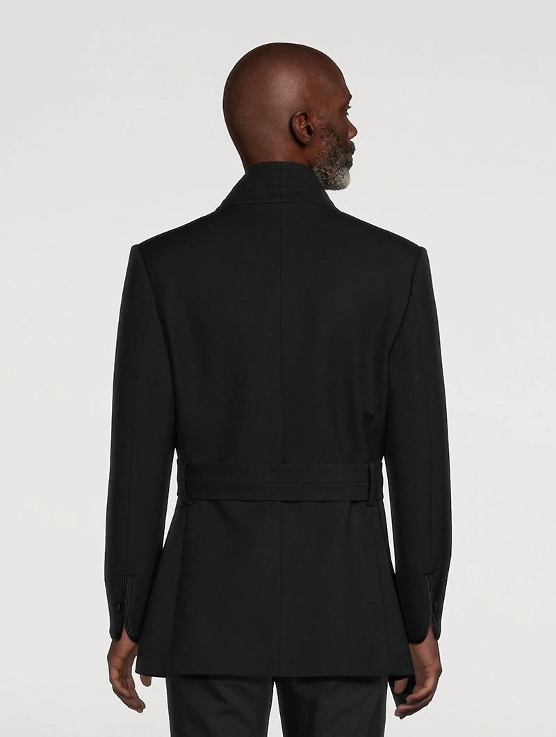 Wool Kimono Jacket
