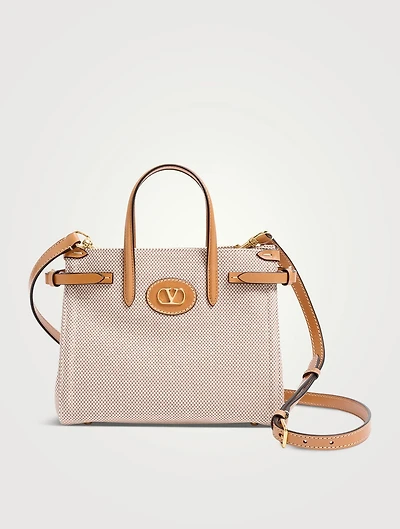 Small Antibes Canvas Tote Bag