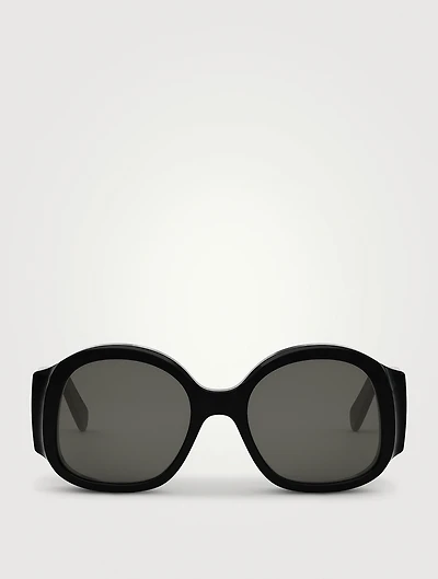 Maxi Triomphe Round Sunglasses