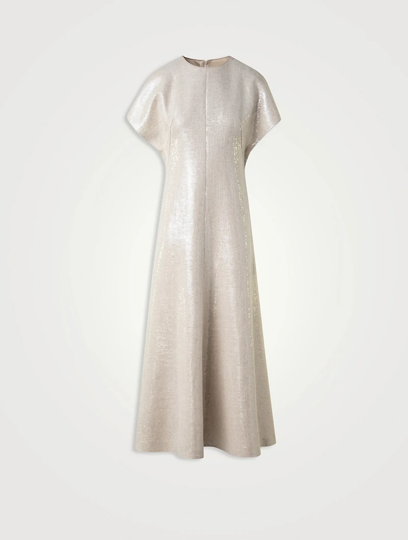 Sequin Midi Dress