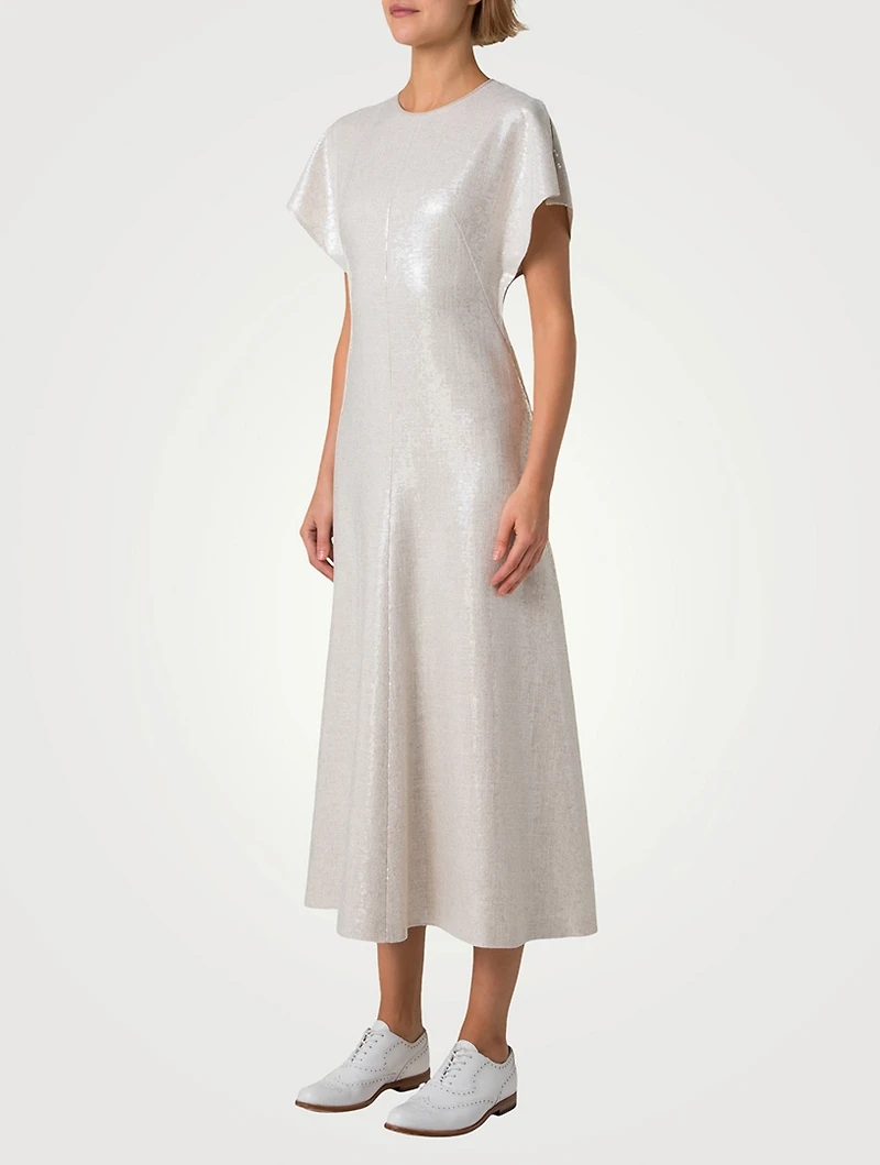 Sequin Midi Dress