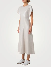 Sequin Midi Dress