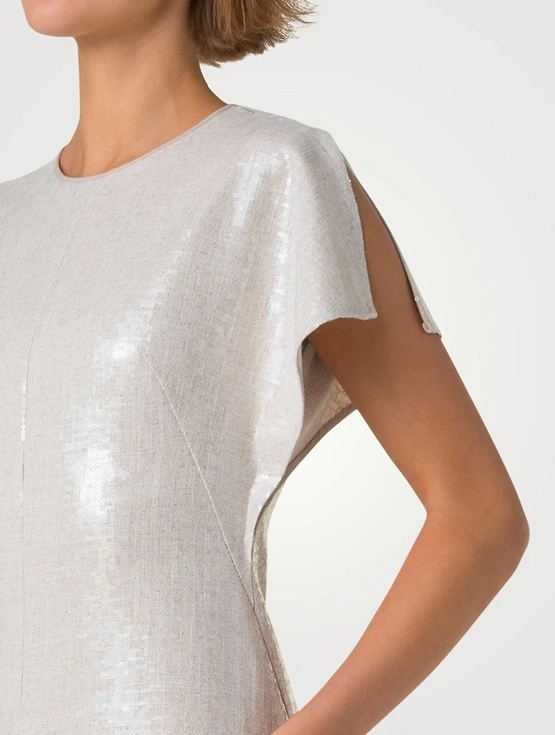 Sequin Midi Dress
