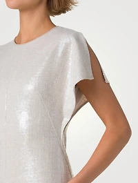 Sequin Midi Dress