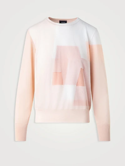 Trapeze Jacquard Sweater