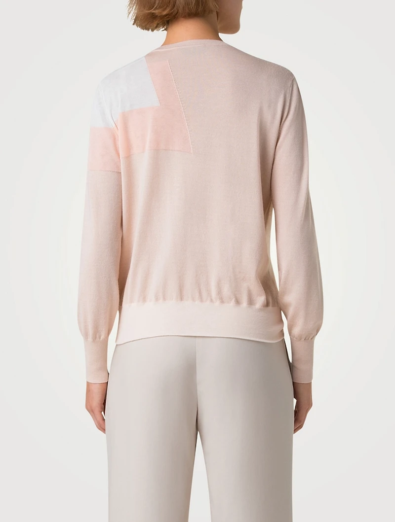 Trapeze Jacquard Sweater