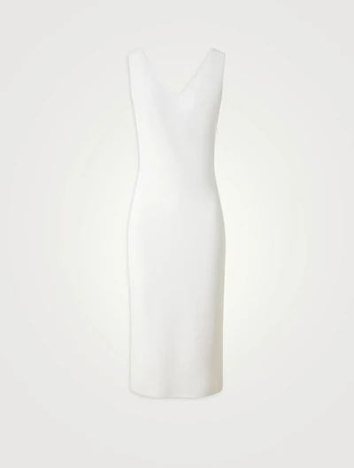 Stretch Knit Midi Dress