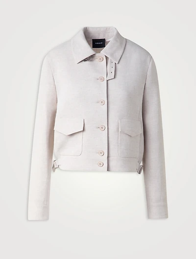 Double-Face Linen Jacket