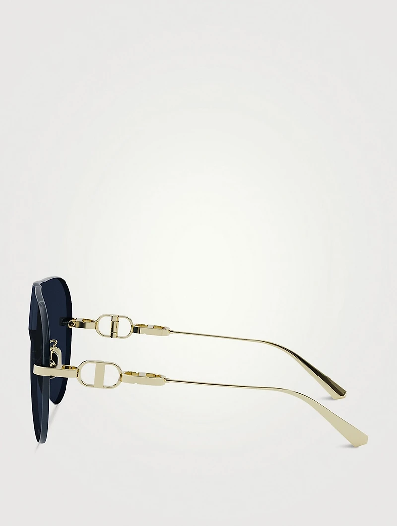 CD Chain M2U Pilot Sunglasses