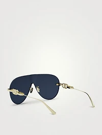 CD Chain M2U Pilot Sunglasses