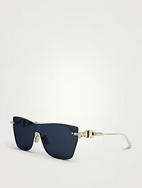 CD Chain M3U Butterfly Sunglasses