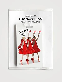 Flag Friends Luggage Tag - French