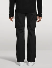 Stretch Cotton Twill Cargo Pants