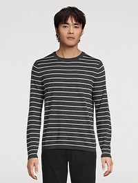 Wool Sweater Striped Print