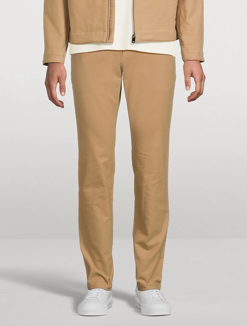 Zaine Slim Straight-Leg Pants