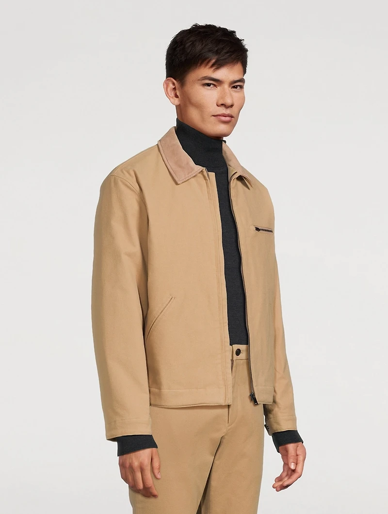 Moleskin Twill Workwear Jacket