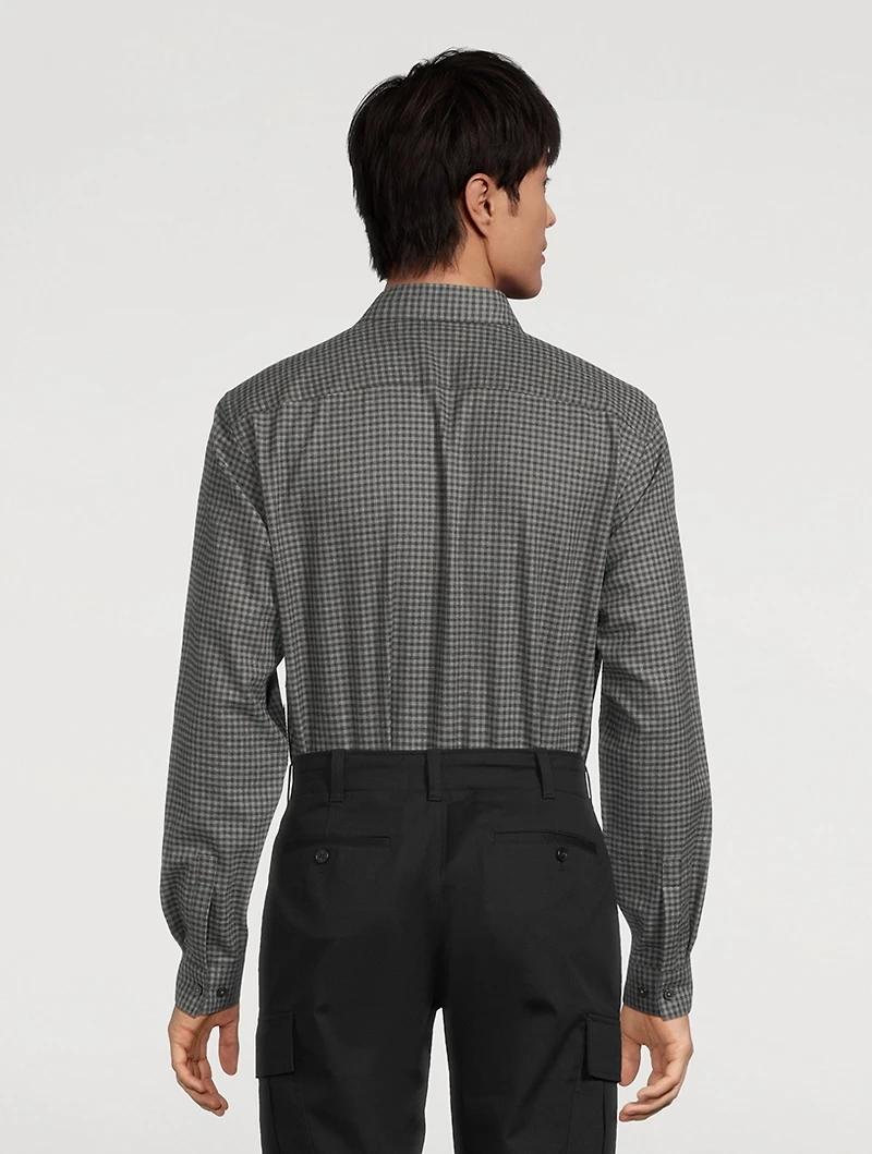 Irving Shirt Gingham Print